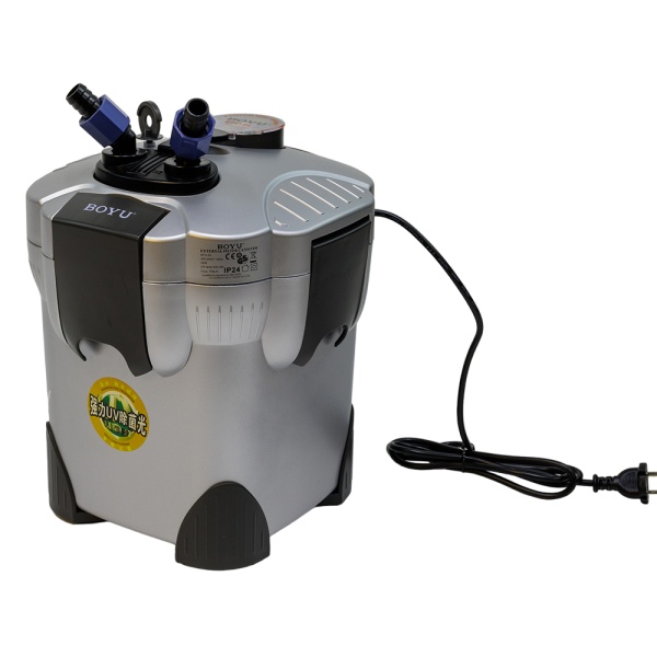 Фильтр внешний Boyu EFU-25 с УФ стерилизацией для аквариума 250-450 л канистровый 750 л/ч
