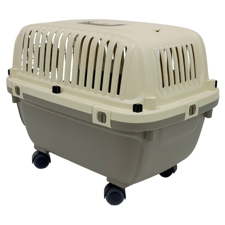 Переноска Superior Range 61х42.5х41 см для кошек и собак Pet Choice с колесиками, авиа стандарт