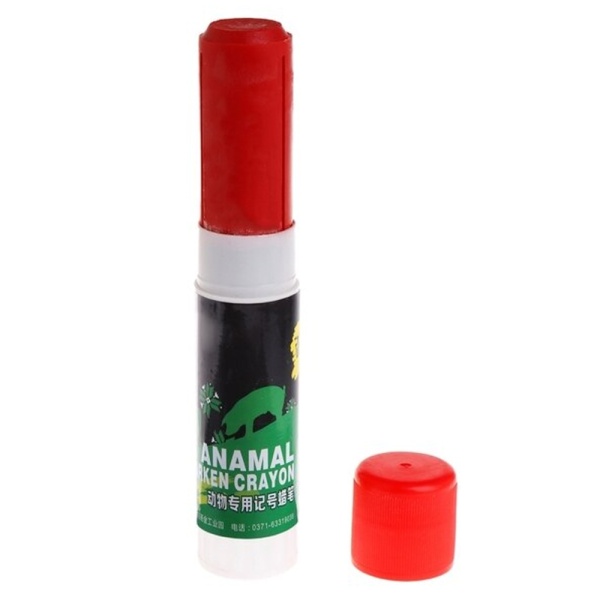 Карандаш-маркер для животных красный