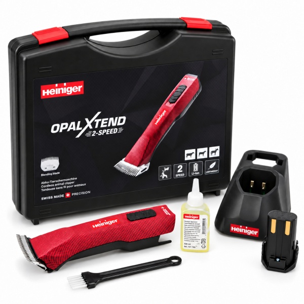 Машинка Heiniger Opal Xtend для стрижки овец, коров, верблюдов BB+ 2.5 мм