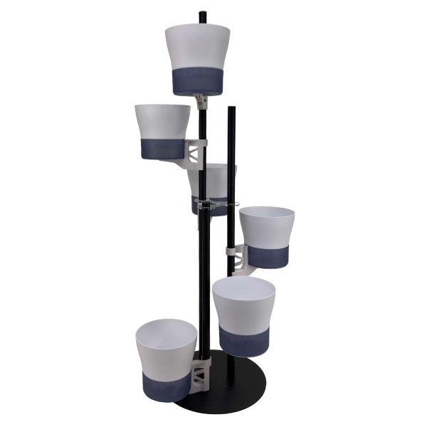 Подставка для цветов 6 уровней HobbyFarm, кашпо с автополивом​