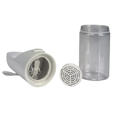 Поилка дорожная Pawgether PG1 для собак и кошек 300 мл, белая