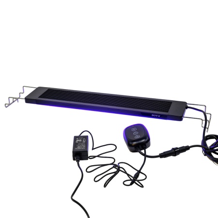 Светильник LED Boyu ZN-60 50Вт ультратонкий для аквариума c Wi-Fi, таймером, черный