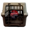 Переноска Safari Range 50х35х32 см для кошек и собак Pet Choice с металлической верхней решеткой, коричневый