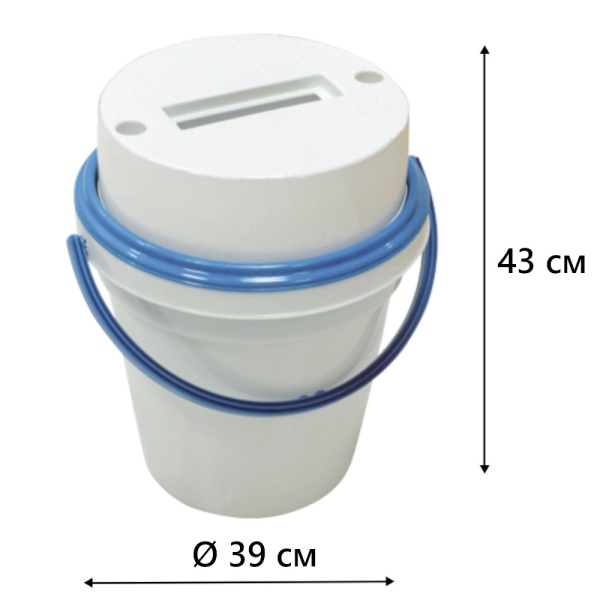 Пыленепроницаемый бак для зернодробилок Novital