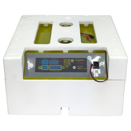 Инкубатор HHD 56 автоматический 220В/12В от сети и аккумулятора на 56 яиц