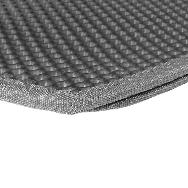 Двухслойный коврик под лоток 55х75 см для кошачьего туалета, серый 